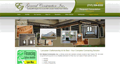Desktop Screenshot of ezgeneralconstruction.net